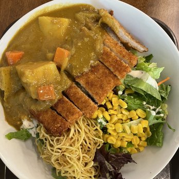Pelicana Chicken - Pork katsu curry rice bowl - Korean Near Me - Vancouver, British Columbia Pelicana Chicken - Pork katsu curry rice bowl - Korean Near Me - Vancouver, British Columbia