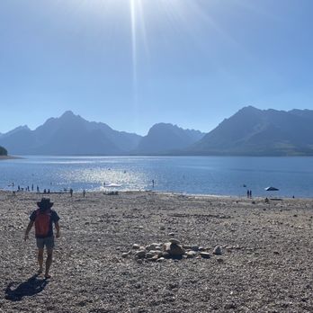 Colter Bay Campground - Jackson Lake at the campground - Campgrounds Near Me - Moran, Wyoming Colter Bay Campground - Jackson Lake at the campground - Campgrounds Near Me - Moran, Wyoming