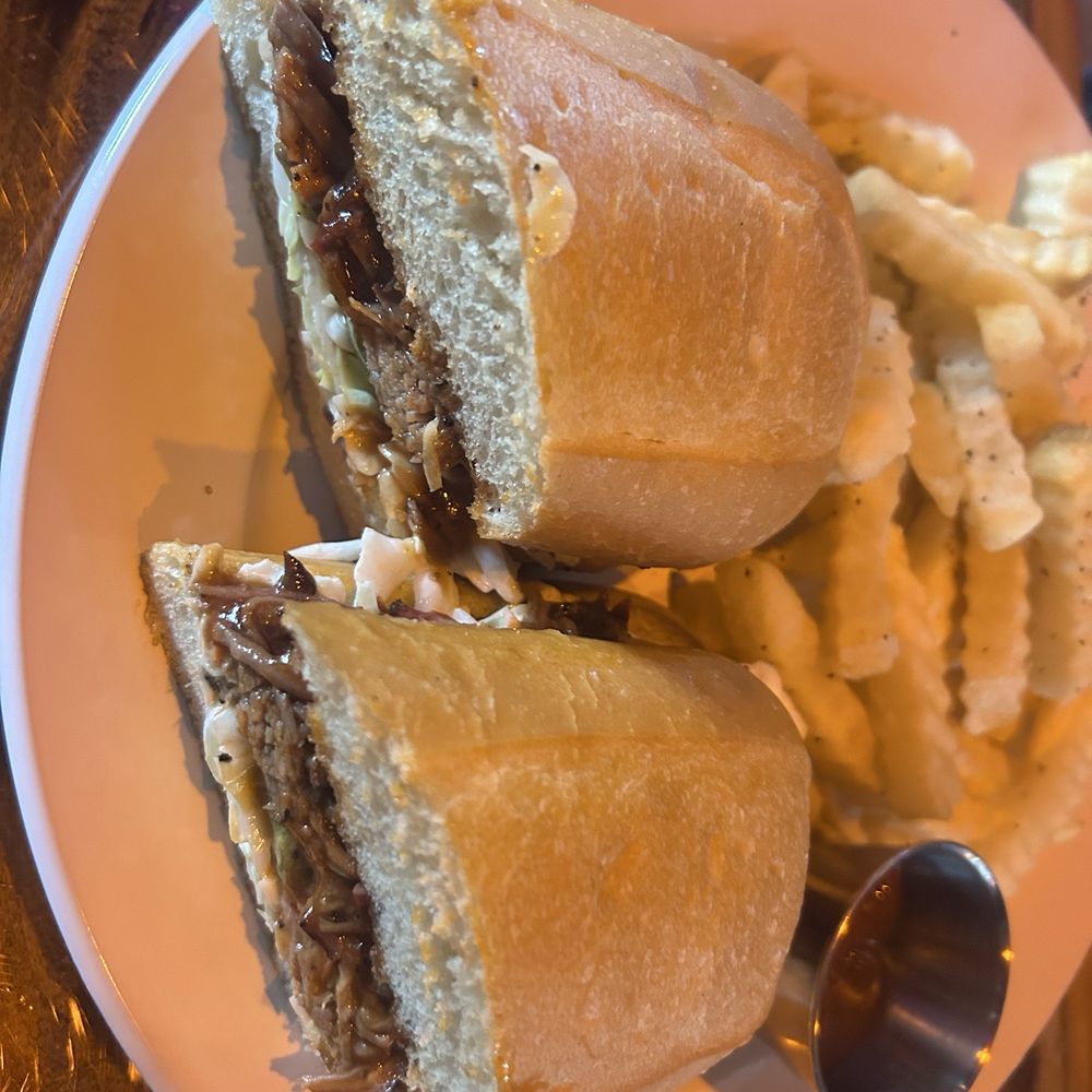 Duke’s Roadhouse - BBQ pull pork sandwich - Steakhouses Near Me - Maricopa, Arizona Duke’s Roadhouse - BBQ pull pork sandwich - Steakhouses Near Me - Maricopa, Arizona