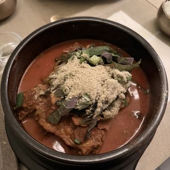 Sungho - Spicy pork bone soup - Korean Near Me - San Francisco, California
