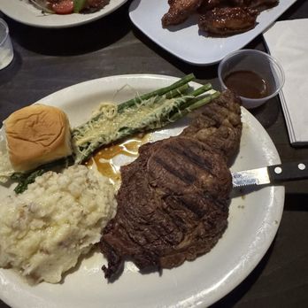 Bistro On 19th - Chargrilled Ribeye Steak w/ 2 sides - Seafood Near Me - Bessemer, Alabama Bistro On 19th - Chargrilled Ribeye Steak w/ 2 sides - Seafood Near Me - Bessemer, Alabama