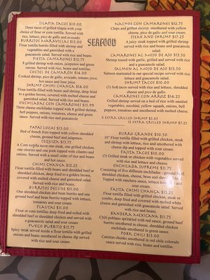 Menu photo 5 La Fiesta Abilene, KS