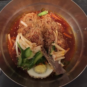 Irvine Spa - Bibim Naengmyun...cold spicy noodles in a sweet & spicy sauce!!! My fave!!! - Day Spas Near Me - Irvine, California