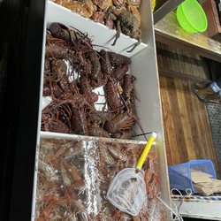 Dory Fishing Fleet Market - Fresh crab, lobster and prawns