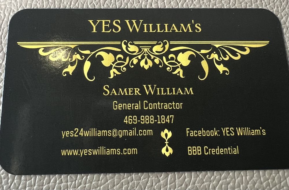 Slide of YES Williams