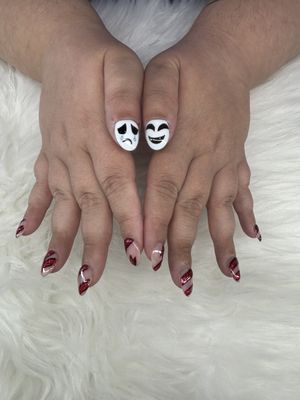 Customized Nails from Clients bought in Inspo! Bring yours in today! We will bring it to Life! - Bring in inspo you found online, or if you have a vision, or even a personal sketch of what you desire! We can make any tweaks you want and make your nails become Reality! Customized Nails from Clients bought in Inspo! Bring yours in today! We will bring it to Life! - Bring in inspo you found online, or if you have a vision, or even a personal sketch of what you desire! We can make any tweaks you want and make your nails become Reality!