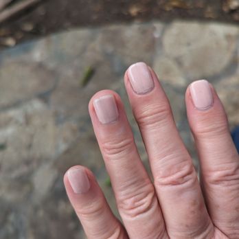French Nails & Spa - Clearly the second coat was not applied carefully:( - Nail Salons Near Me - San Marcos, California French Nails & Spa - Clearly the second coat was not applied carefully:( - Nail Salons Near Me - San Marcos, California