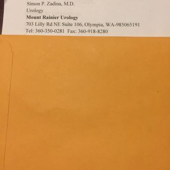 Mount Rainier Urology - No business website which should have already been a red flag. - Urologists Near Me - Olympia, Washington