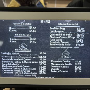 Unicos Coffee - Menu - Coffee & Tea Near Me - Río Grande, Puerto Rico