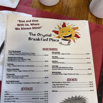 The Original Breakfast Place - Menu - Breakfast & Brunch Near Me - Erie, Pennsylvania The Original Breakfast Place - Menu - Breakfast & Brunch Near Me - Erie, Pennsylvania