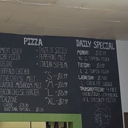 Padanos Pizza - Menu