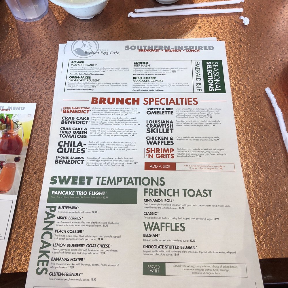 Another Broken Egg Cafe - Breakfast & Brunch Near Me - Shenandoah, Texas Another Broken Egg Cafe - Breakfast & Brunch Near Me - Shenandoah, Texas