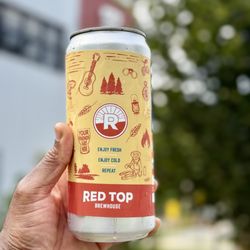 Red Top Brewhouse - Cool can design