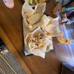 Beer Battered Shrimp Taco