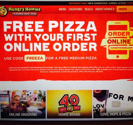 Menu photo 8 Hungry Howie's Pizza Glendale, CA Menu photo 8 Hungry Howie's Pizza Glendale, CA