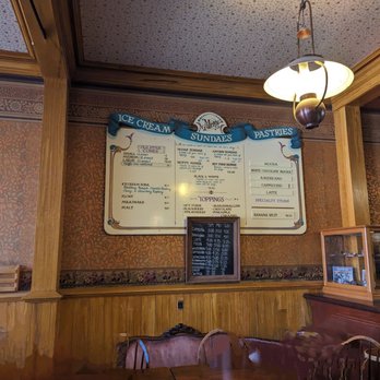 Fallon Ice Cream Parlor - The wall menu. Pick your fighter. - Ice Cream & Frozen Yogurt Near Me - Columbia, California Fallon Ice Cream Parlor - The wall menu. Pick your fighter. - Ice Cream & Frozen Yogurt Near Me - Columbia, California
