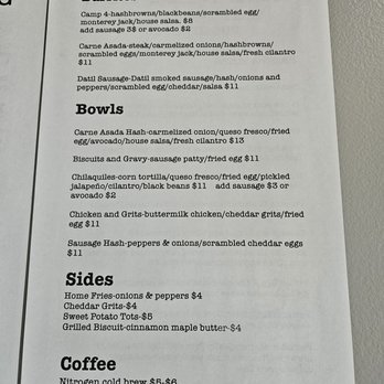 The West Egg - Menu - Coffee & Tea Near Me - St. Augustine, Florida