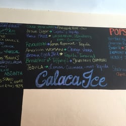 Calaca Ice Cream - Quite an array of unusual and wonderful flavors. Many infused with varieties of alcohol.