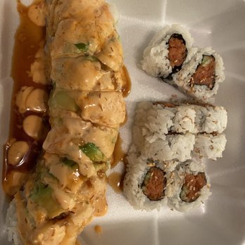 Sushi R91 - Combo C Spicy Tuna and Tiger Roll - Japanese Near Me - Riverside, California Sushi R91 - Combo C Spicy Tuna and Tiger Roll - Japanese Near Me - Riverside, California