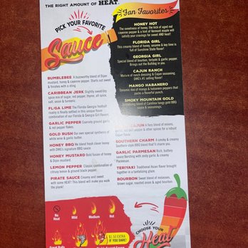 Dick's Wings And Grill San Pablo - menu - Sports Bars Near Me - Jacksonville, Florida Dick's Wings And Grill San Pablo - menu - Sports Bars Near Me - Jacksonville, Florida
