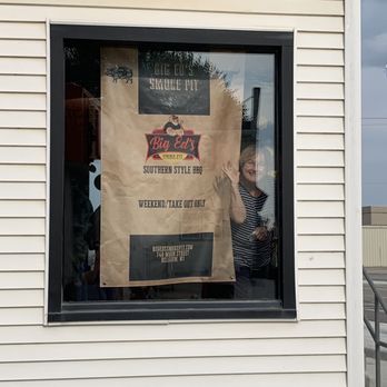 Big Ed's Smoke Pit - a sign in the window - Barbeque Near Me - Belgium, Wisconsin Big Ed's Smoke Pit - a sign in the window - Barbeque Near Me - Belgium, Wisconsin
