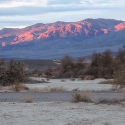 Sunset at Furnace Creek Campground Sunset at Furnace Creek Campground