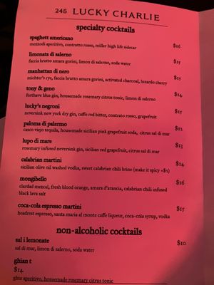 Menu photo 2 Lucky Charlie Brooklyn, NY Menu photo 2 Lucky Charlie Brooklyn, NY