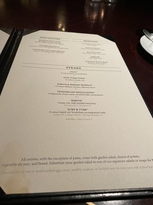 Menu photo 4 The Winds Steakhouse Hinckley, MN Menu photo 4 The Winds Steakhouse Hinckley, MN