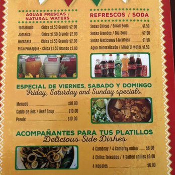 Taqueria Toluca - a mexican menu - Mexican Near Me - Greenwood, South Carolina Taqueria Toluca - a mexican menu - Mexican Near Me - Greenwood, South Carolina