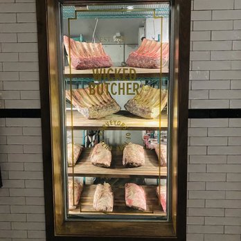 Wicked Butcher - Steak Display - Bars Near Me - Fort Worth, Texas