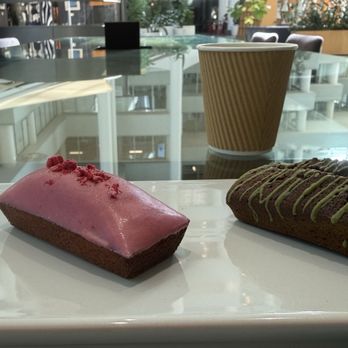 Cassel Earth Coffee - Raspberry madeleine and green tea. The raspberry was better. - Coffee & Tea Near Me - Irvine, California Cassel Earth Coffee - Raspberry madeleine and green tea. The raspberry was better. - Coffee & Tea Near Me - Irvine, California