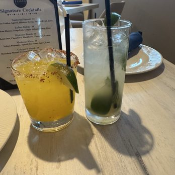 Lefkes - Hades Kiss Union Mezcal, Habanero, Mango, Lime, Taji Virgin Mojito for my 15 year old - Mediterranean Near Me - Englewood Cliffs, New Jersey Lefkes - Hades Kiss Union Mezcal, Habanero, Mango, Lime, Taji Virgin Mojito for my 15 year old - Mediterranean Near Me - Englewood Cliffs, New Jersey