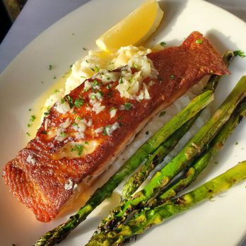 The Lobster Pot - Salmon special - Seafood Near Me - Bristol, Rhode Island The Lobster Pot - Salmon special - Seafood Near Me - Bristol, Rhode Island