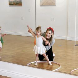 Bonjour Ballet - Our dancers are never too young to learn proper alignment!