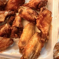 Triangle Restaurant - Triangle Restaurant Fried wings (improperly fried wings)