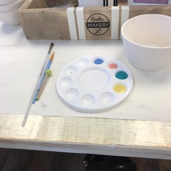 Amelia Makery - Setting ip - Paint-Your-Own Pottery Near Me - Fernandina Beach, Florida Amelia Makery - Setting ip - Paint-Your-Own Pottery Near Me - Fernandina Beach, Florida