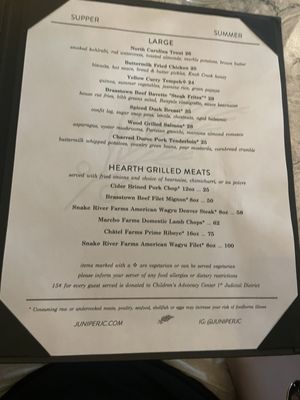 Menu photo 6 Juniper Johnson City, TN