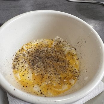 Bizzee Bees Cafe & Pies - Poached Eggs, smashed up & peppered - Breakfast & Brunch Near Me - Spring Lake Park, Minnesota