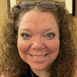 Heathy, Hydrated,Curly hair AFTER meeting Chrissy True Colors -A Hair Salon