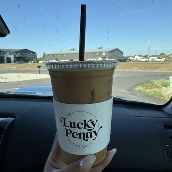 The Lucky Penny Coffee - iced vanilla latte - Coffee & Tea Near Me - Bozeman, Montana The Lucky Penny Coffee - iced vanilla latte - Coffee & Tea Near Me - Bozeman, Montana