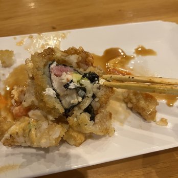 Sushi Junai 2 - Tempura roll (Fat Roll) - Sushi Bars Near Me - Austin, Texas Sushi Junai 2 - Tempura roll (Fat Roll) - Sushi Bars Near Me - Austin, Texas