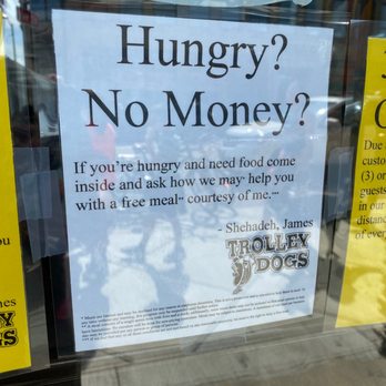 Trolley Dogs - This a great testimony of the generosity of the owners and their stewardship of those less fortunate. - Hot Dogs Near Me - Kenosha, Wisconsin