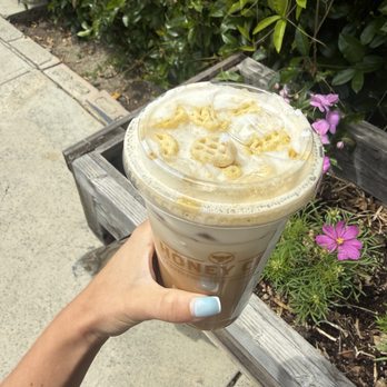 Honey Cup - Honeycomb Iced Latte - Coffee & Tea Near Me - Calabasas, California Honey Cup - Honeycomb Iced Latte - Coffee & Tea Near Me - Calabasas, California