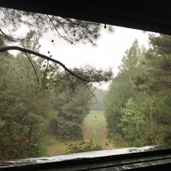Cherokee Run Hunting Lodge - Condo stand 20+ ft off the ground and amazing shot opportunities very spacious! Harvested a nice doe from here! - Wildlife Hunting Ranges Near Me - Chesterfield, South Carolina