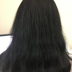 Hair Salon Magic - 2 weeks after keratin treatment at Hair Magic Salon... Horrible!!!