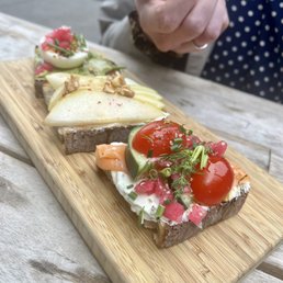 Cute toast flight Cute toast flight