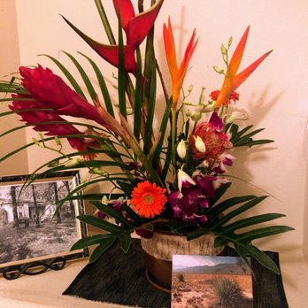 Flowers by Burkhardts - Wanted a Hawaiian touch and this is perfect - Florists Near Me - Hillsboro, Oregon Flowers by Burkhardts - Wanted a Hawaiian touch and this is perfect - Florists Near Me - Hillsboro, Oregon