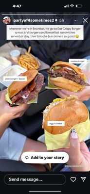 Eat Crispy Burger Oceanside by null