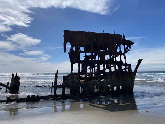 Wreck of the Peter Iredale by null
