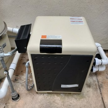 PhenomePool And Spa Service - New Pentair Mastertemp 400k btu Gas Heater - Pool Cleaners Near Me
